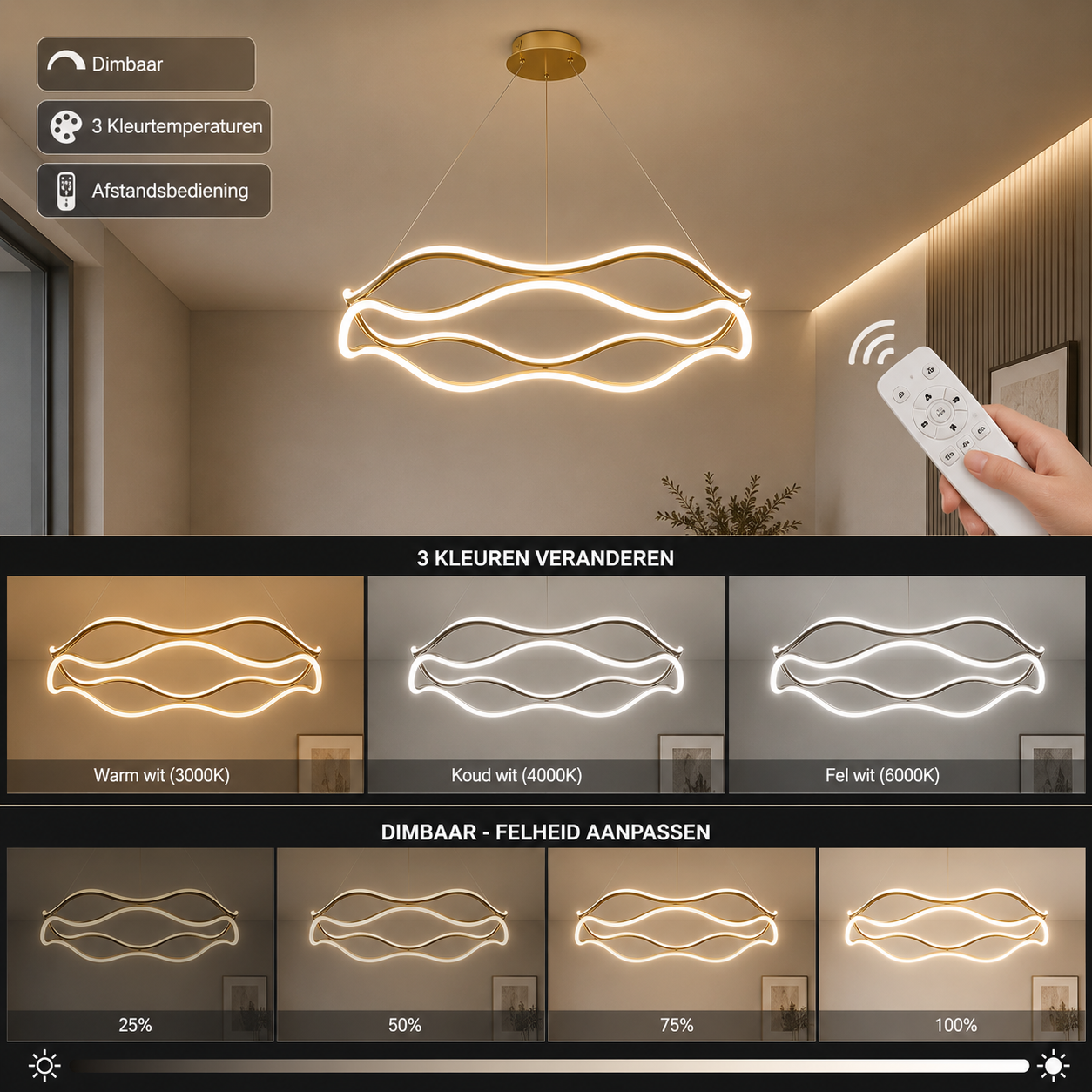 ORBIT Ronde LED Ring Hanglamp