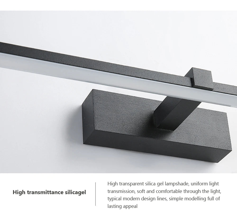 Moderne LED-wandlamp Badkamer make-up licht Lijnlamp voor Badspiegel