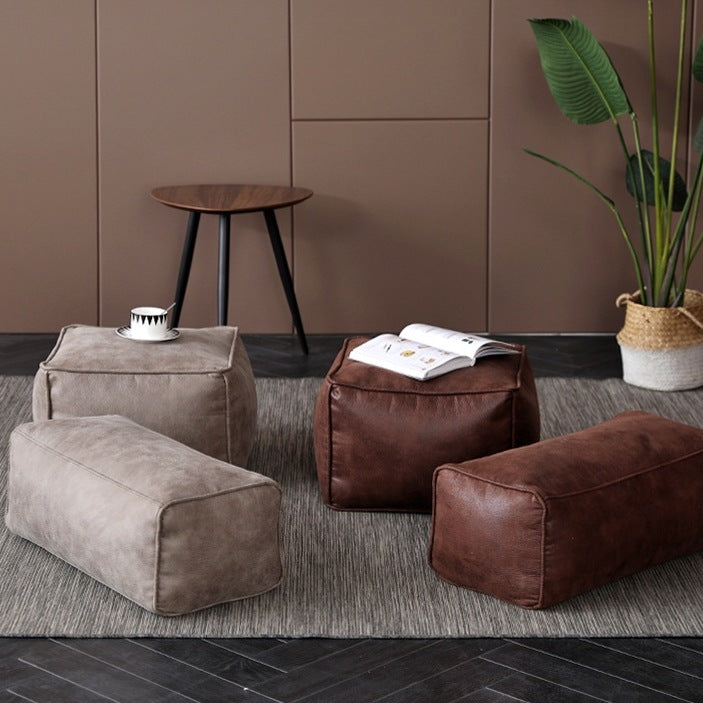 Wagrex - Zitzak Modern Rond Retro-Leer