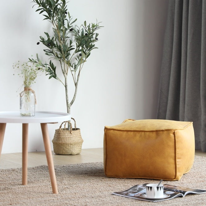 Wagrex - Zitzak Modern Rond Retro-Leer