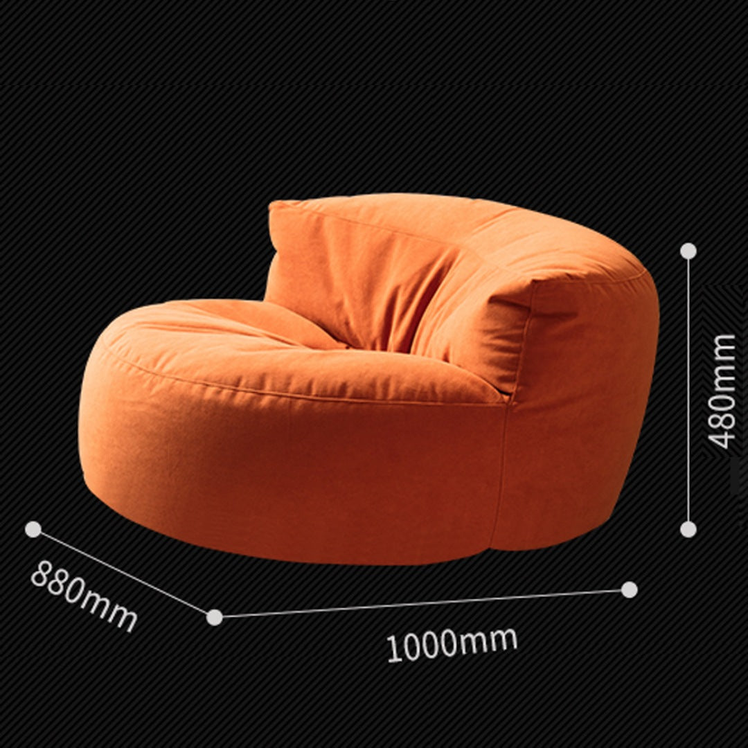 Beanbag Round Thick Velvet cover