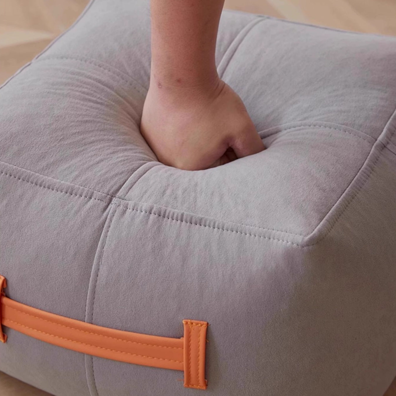 Beanbag Square Soft Velvet