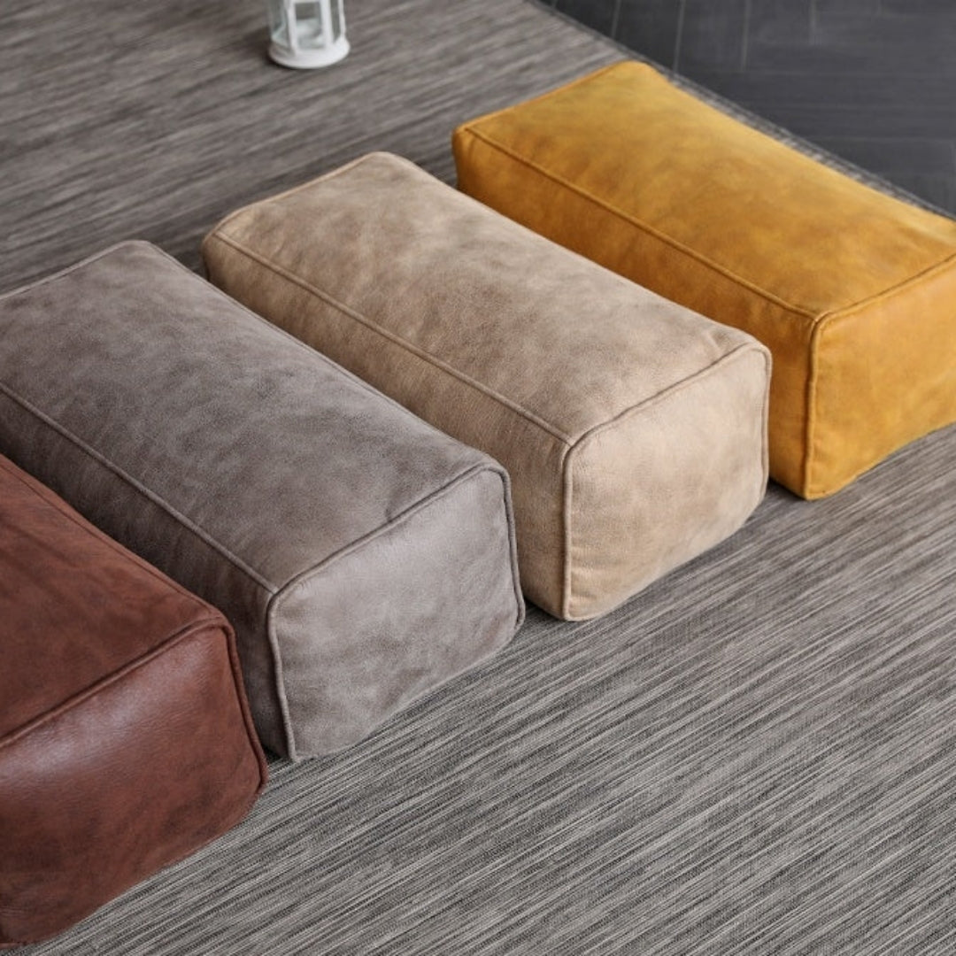 Wagrex - Zitzak Modern Rond Retro-Leer