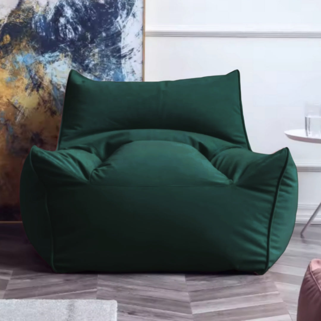 Beanbag Soft Velvet Chair seat