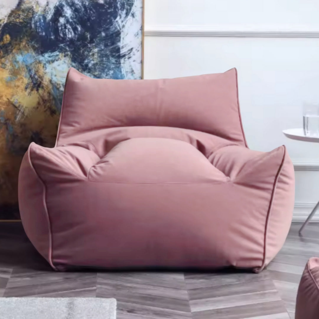 Beanbag Soft Velvet Chair seat
