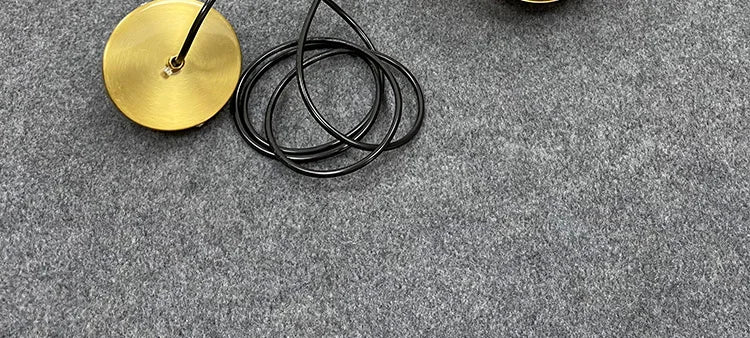 Moderne glazen hanglamp - Amberkleurige designkroonluchter voor eetkamer en keuken