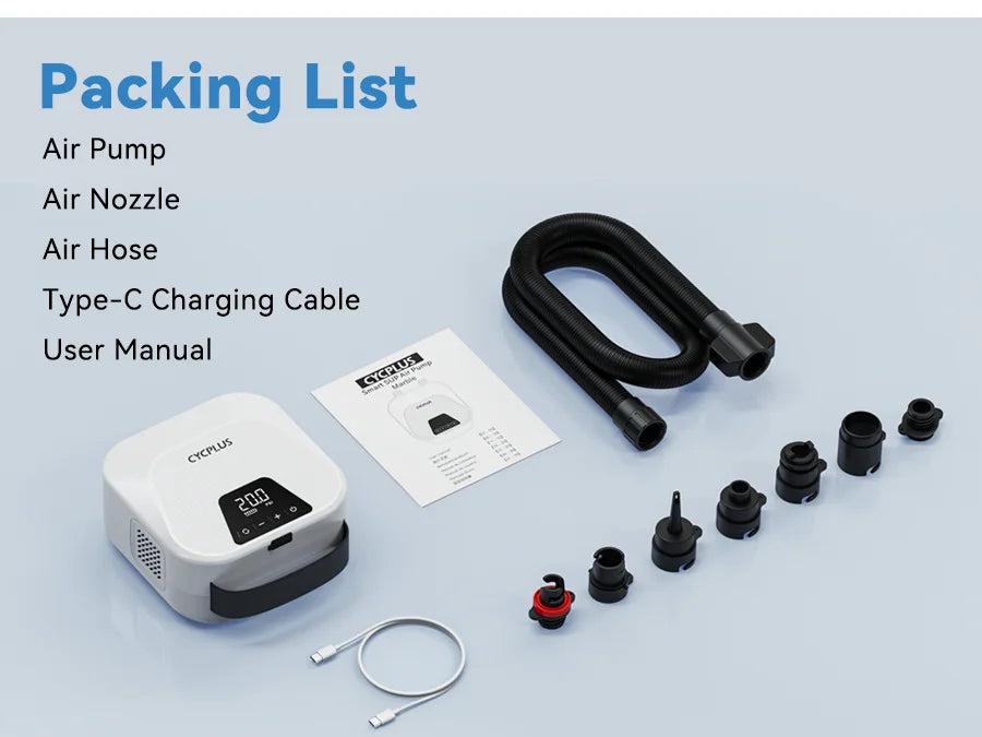 Elektrische Smart SUP Luchtpomp