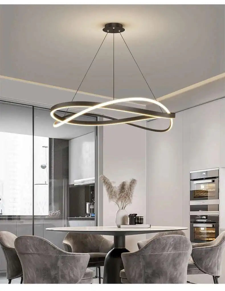 Cluster hanglamp - Moderne LED-bar kroonluchter