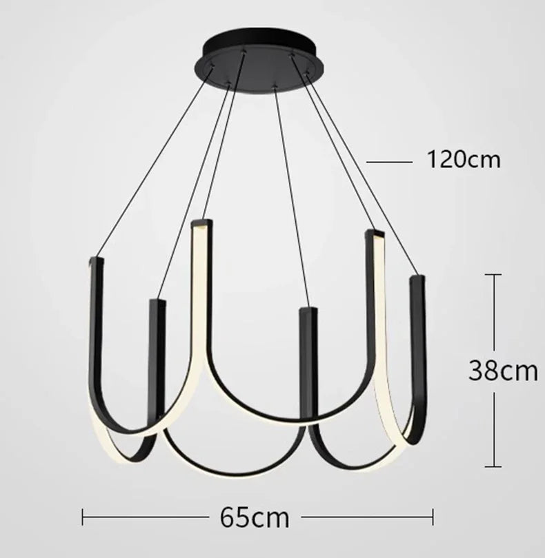 Archcon - Multi-Head LED Hanglamp | Moderne Kroonluchter