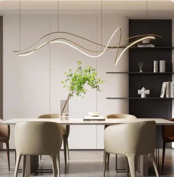 Luxoford – Luxuriöse LED-Pendelleuchte – Modern, 120 cm