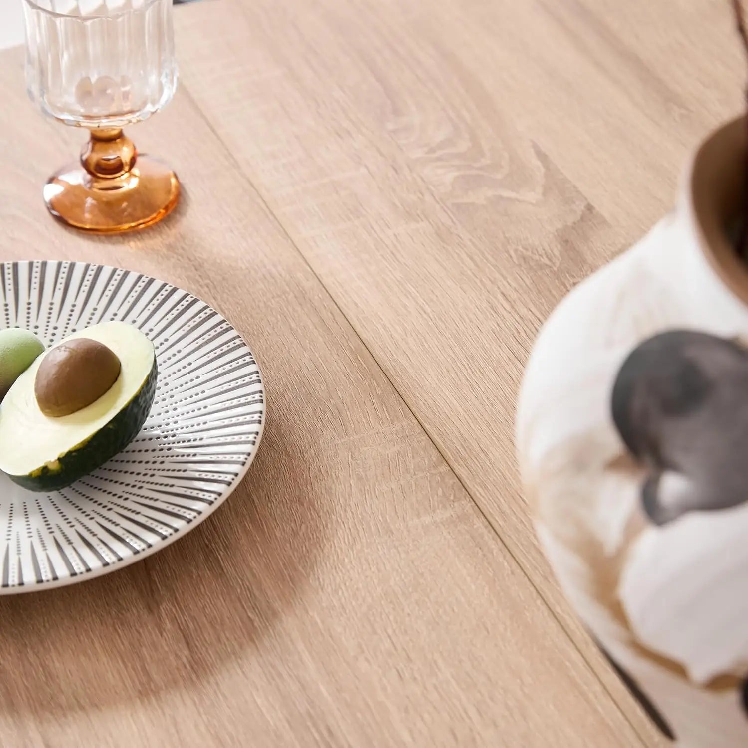 Ronde eettafel 120cm - Moderne boerderijstijl voor 4-6 personen