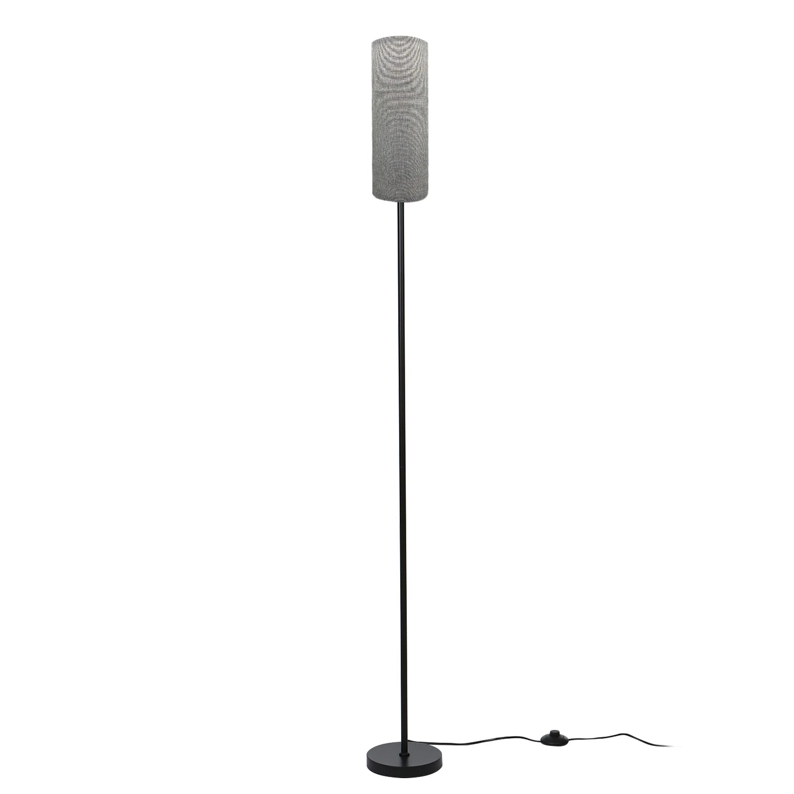 Moderne LED vloerlamp - staande lamp met 3 kleurtemperaturen en voetschakelaar