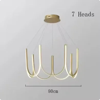 Archcon - Multi-Head LED Hanglamp | Moderne Kroonluchter