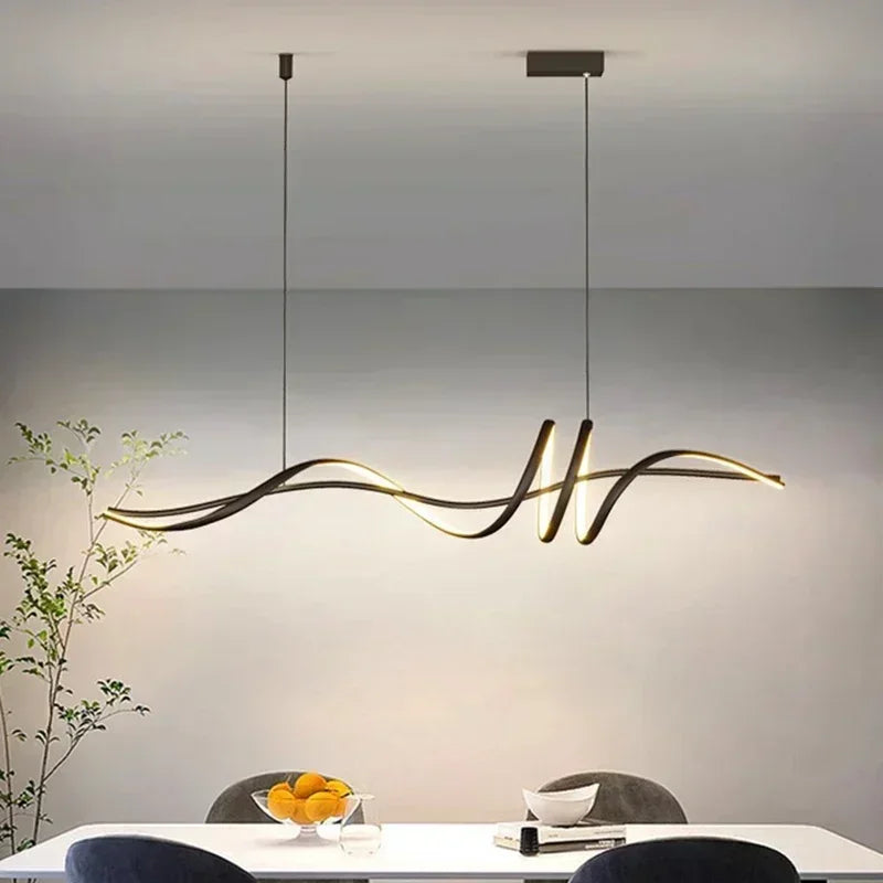 Luxe LED hanglamp – Eettafelontwerp