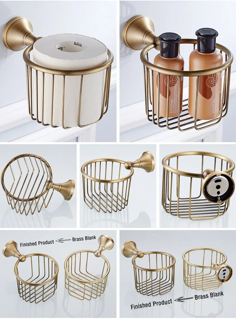 Moderne badkameraccessoireset van messing - elegant en duurzaam