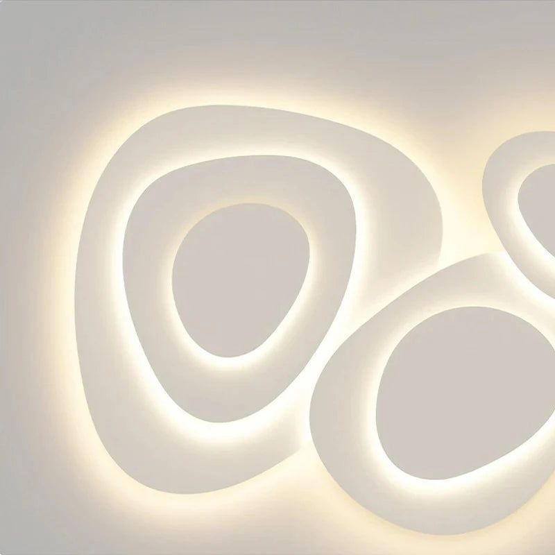 Moderne witte LED-plafondlamp - minimalistische plafondlamp