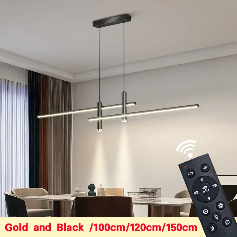 Moderne industriële LED hanglamp