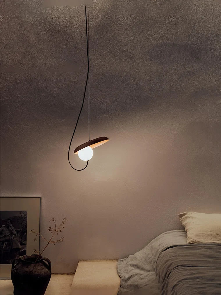 Moderne LED Hanglamp met Magneetbevestiging – Ø25 of Ø35 cm | Wit, Zwart of Rood
