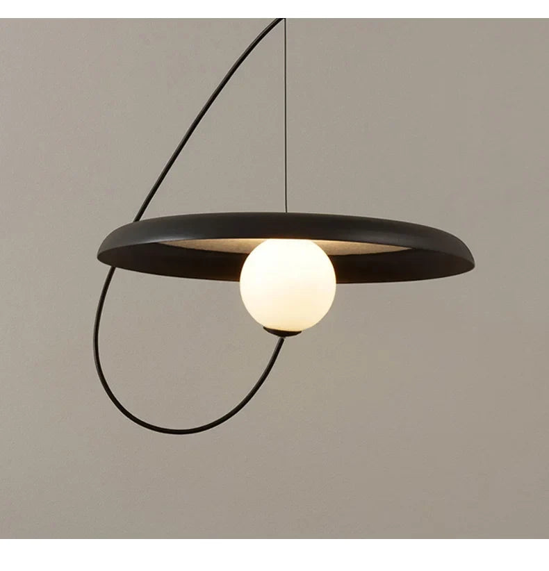 Moderne LED Hanglamp met Magneetbevestiging – Ø25 of Ø35 cm | Wit, Zwart of Rood