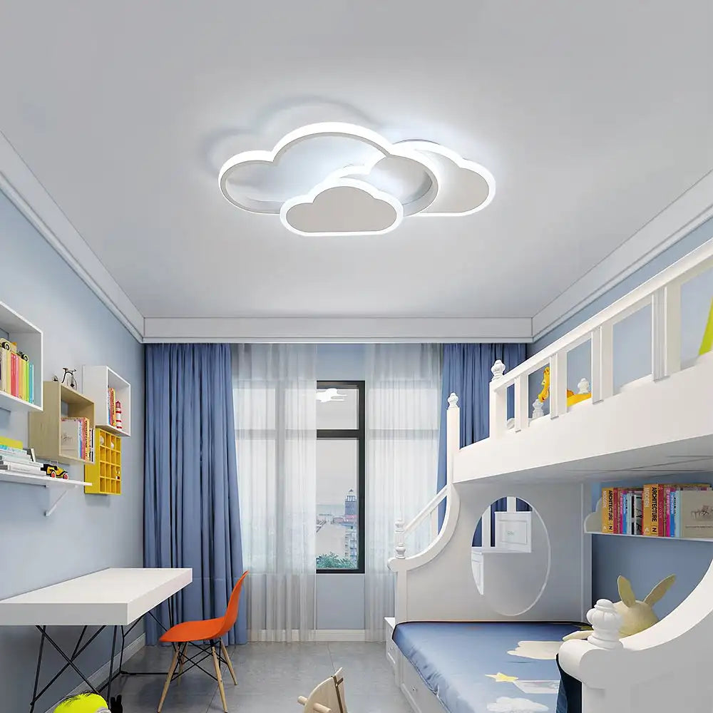 Plafondlamp in de vorm van een wolk voor kinderkamer, 32W - LED