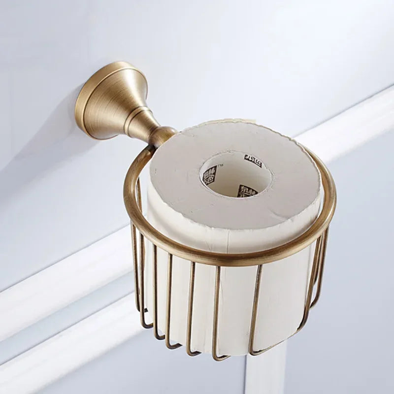 Moderne badkameraccessoireset van messing - elegant en duurzaam