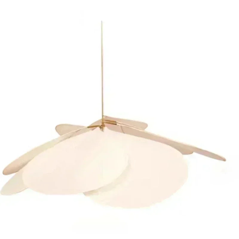 Samsarah Petal Fabric Pendant Light – Decorative LED Chandelier