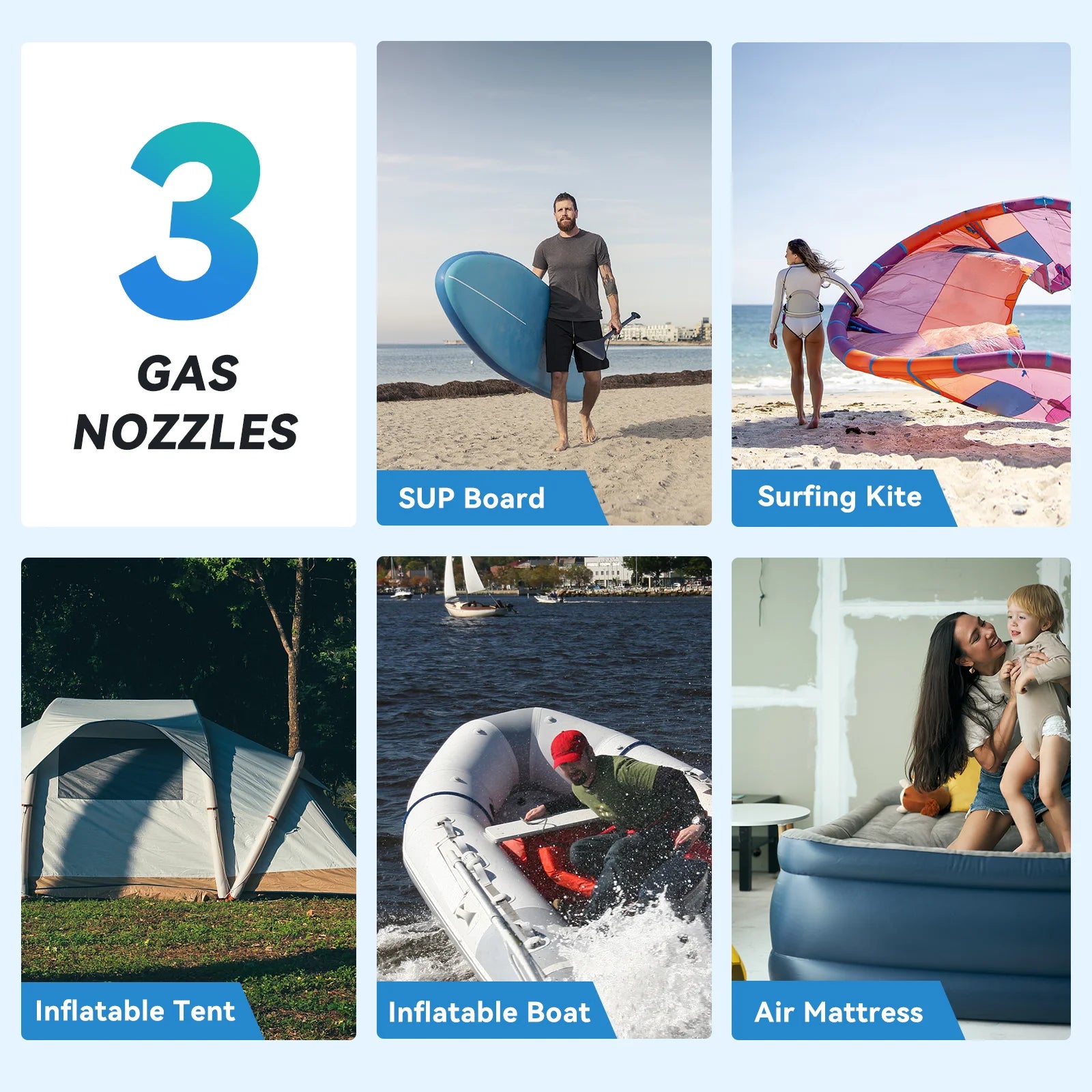 Elektrische Smart SUP Luchtpomp