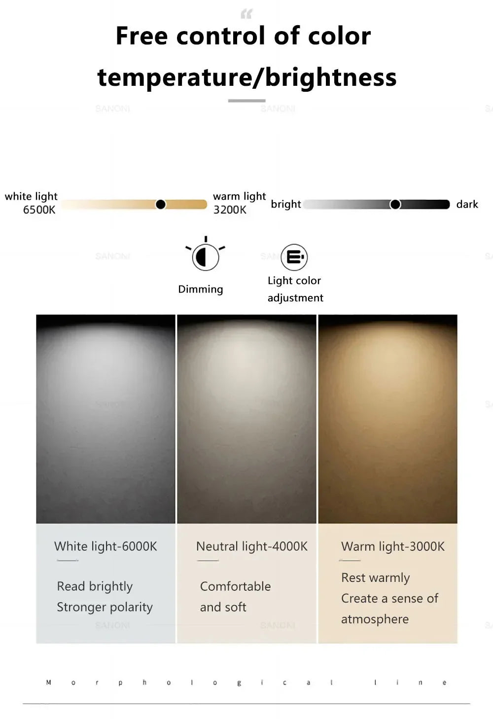 Moderne LED Hanglamp met Verstelbaar Snoer – Zwart Aluminium