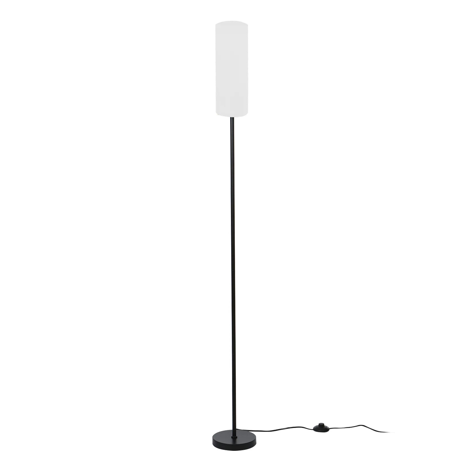 Moderne LED vloerlamp - staande lamp met 3 kleurtemperaturen en voetschakelaar
