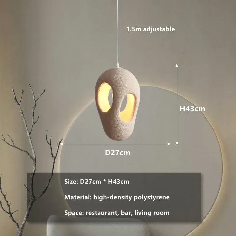 Wabi-Sabi Hars Hanglamp - Moderne Sculpturale Hanglamp