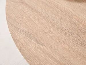 Ronde eettafel 120cm - Moderne boerderijstijl voor 4-6 personen