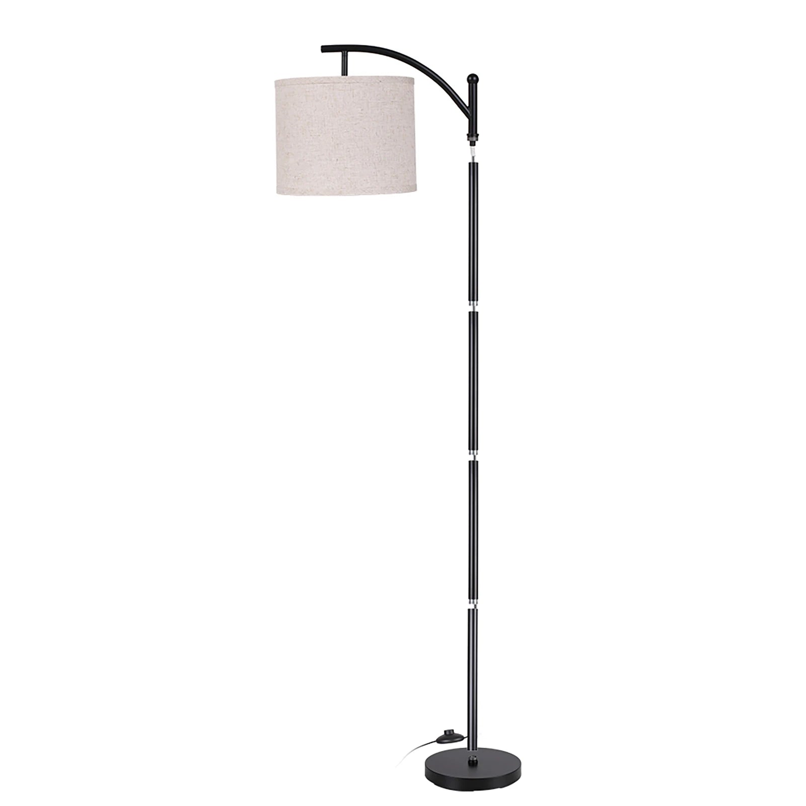 Arc vloerlamp met LED-lamp - moderne staande lamp met hangende kap