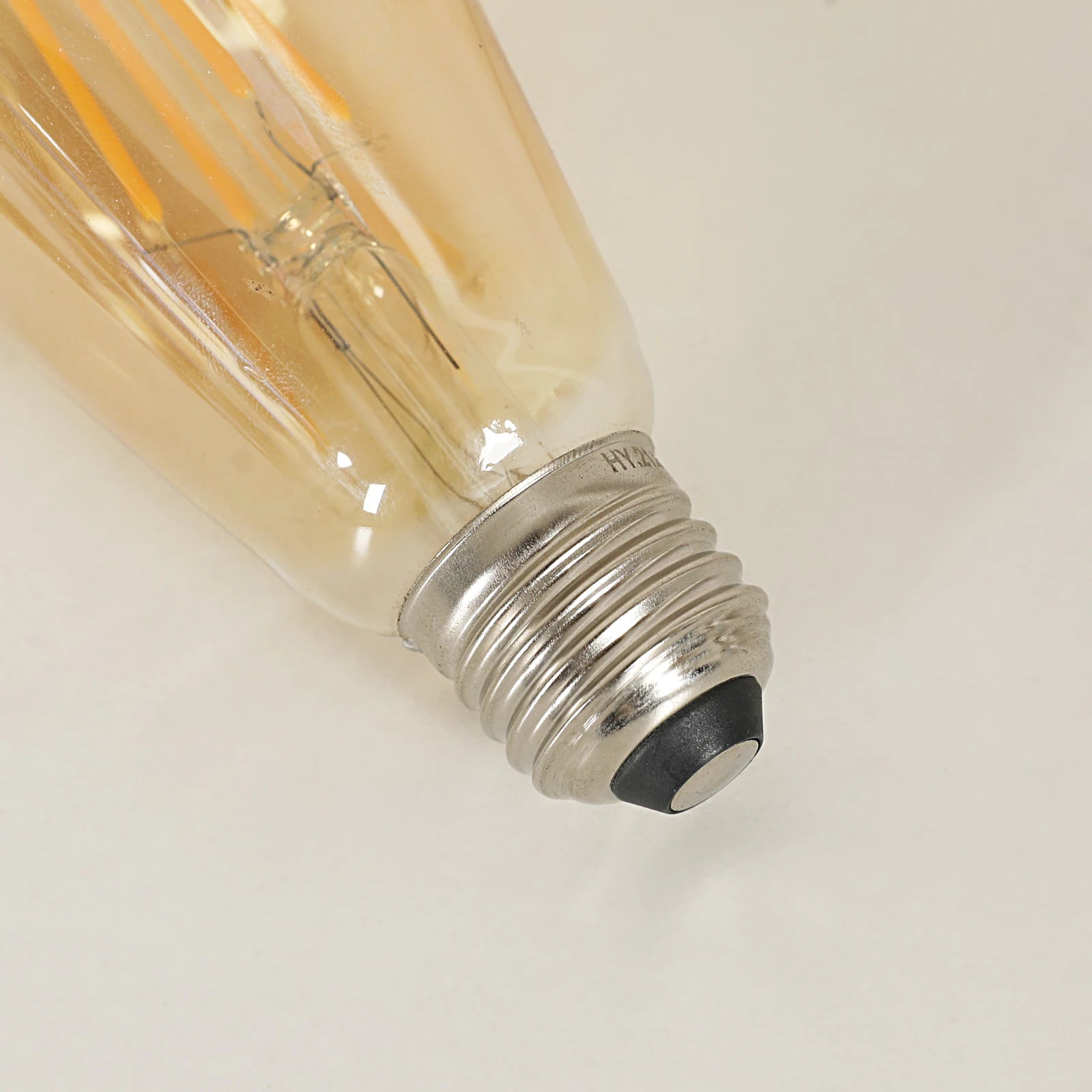 E27 LED Edison-lamp 4W Vintage Retro Filamentlamp ST64 Amberkleurig glas Warm wit 3000K 430LM Energiebesparende decoratieve lamp met antieke schroefvoet