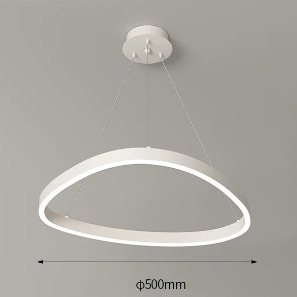LED-Ring-Kronleuchter – Moderne Pendelleuchte für Wohnzimmer, Schlafzimmer und Esszimmer