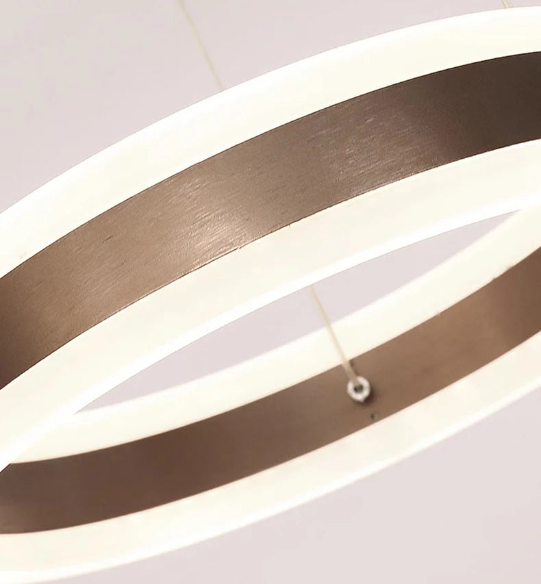 Moderne LED-ringkroonluchter - Hanglamp met meerdere lagen