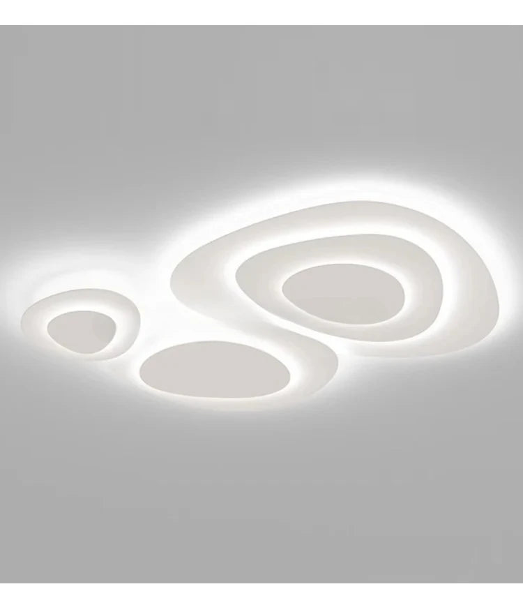 Moderne witte LED-plafondlamp - minimalistische plafondlamp