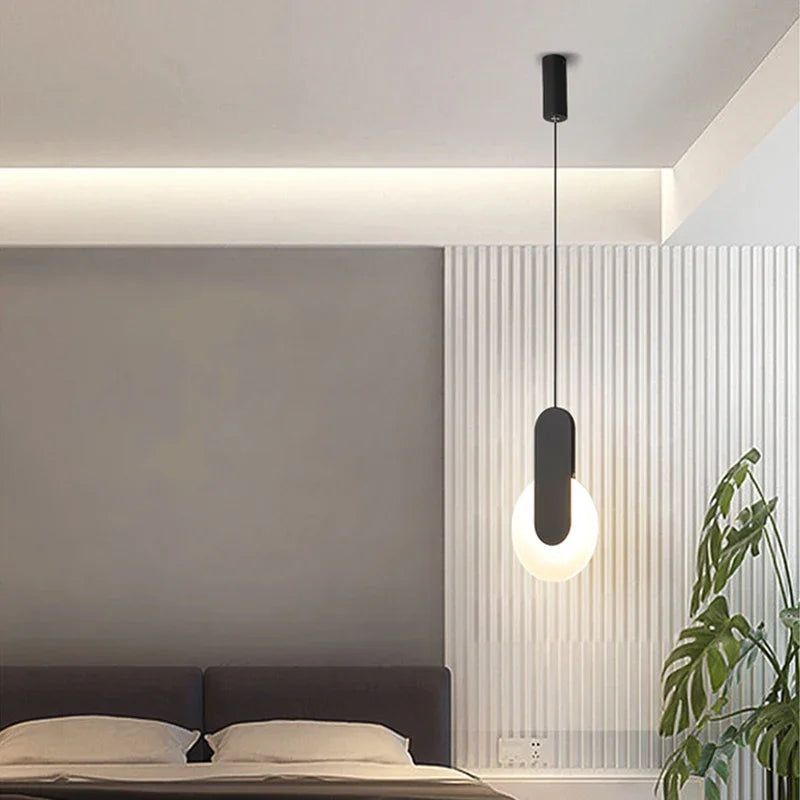 Moderne LED Hanglamp – Keuze uit 3 Stijlen | Wit of Zwart | Warm of Koud Wit