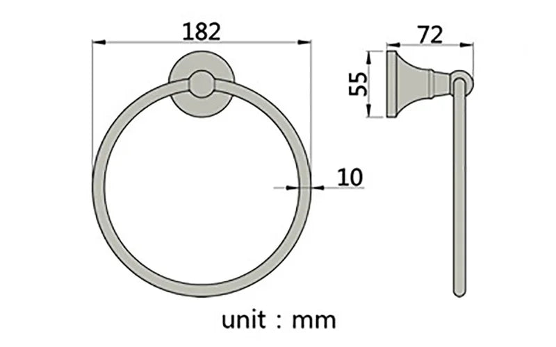 Moderne badkameraccessoireset van messing - elegant en duurzaam