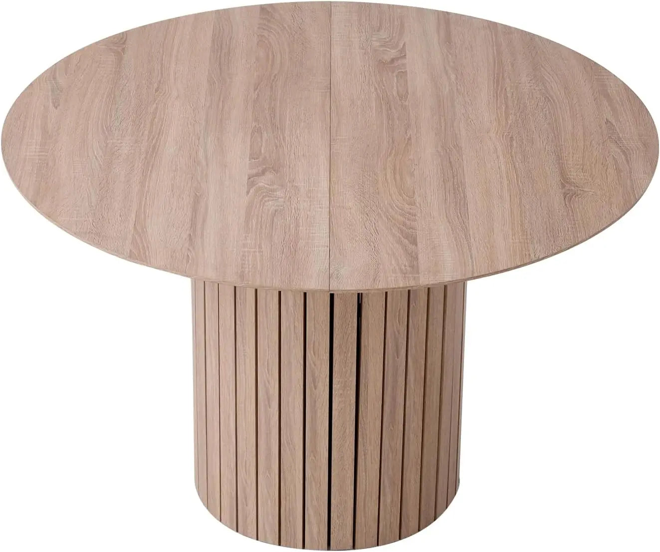 Ronde eettafel 120cm - Moderne boerderijstijl voor 4-6 personen