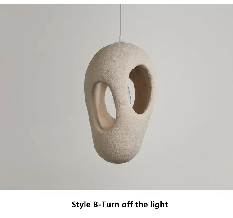 Wabi-Sabi Hars Hanglamp - Moderne Sculpturale Hanglamp