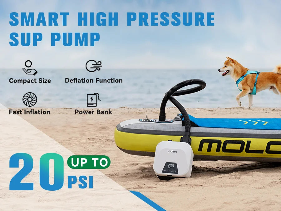 Elektrische Smart SUP Luchtpomp