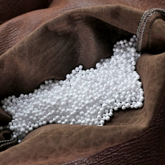 Wagrex - Zitzak Modern Rond Retro-Leer