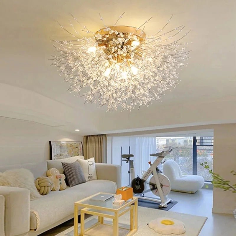 Dandelion Crystal Ceiling Light - Act Design Shop