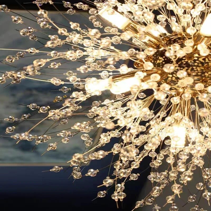 Dandelion Crystal Chandelier Pendant Light - Act Design Shop