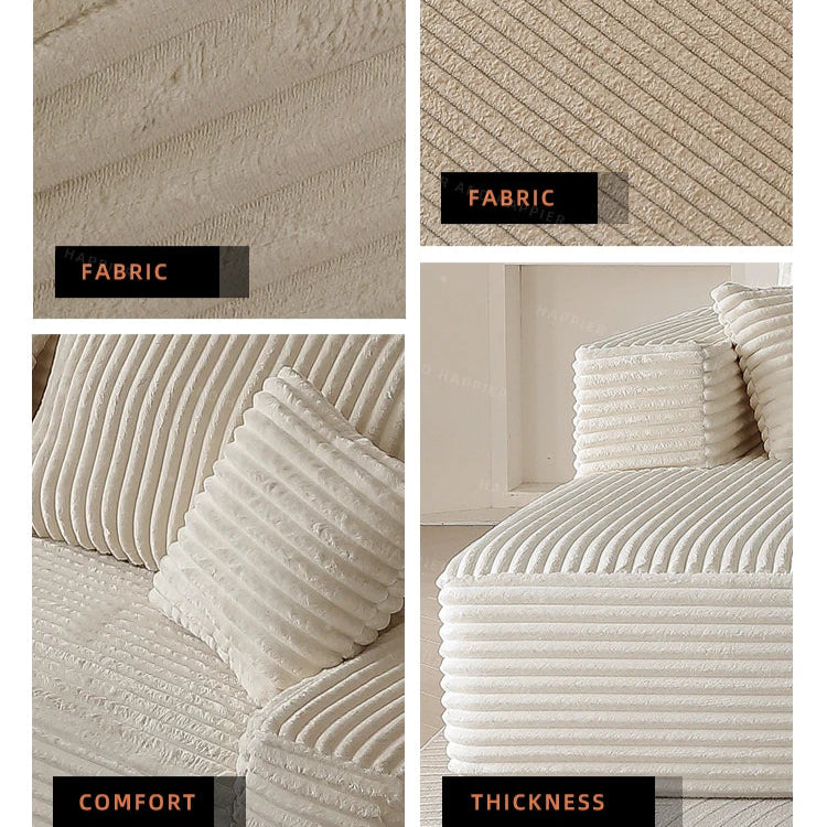 Corduroy moderne modulaire bank