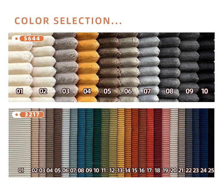 Corduroy moderne modulaire bank