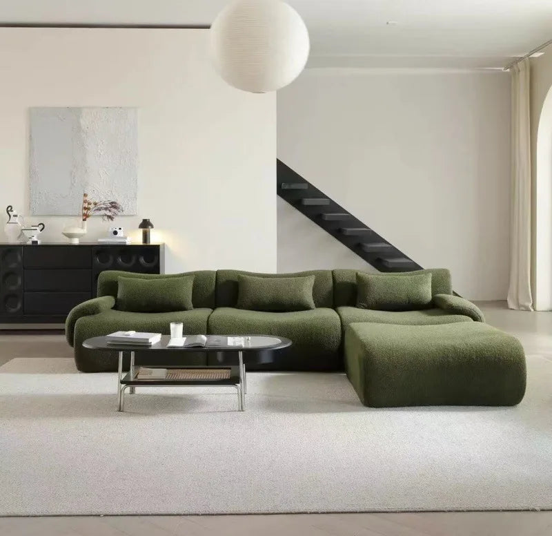 Wagrex 2-Zits Fluwelen Design Bankstel Stof – Mustafa