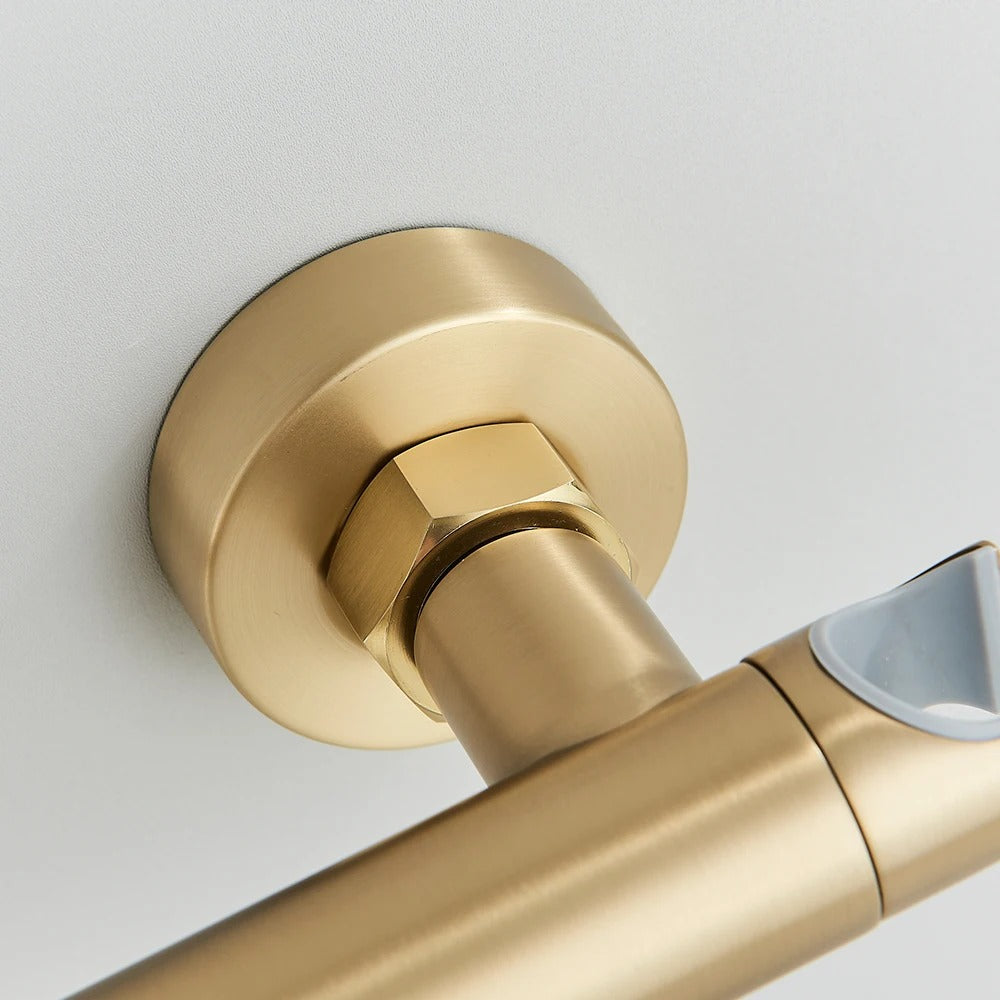 Moderne Badmengkraan met Handdouche - Messing