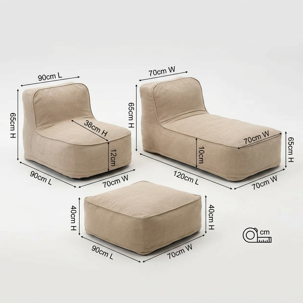 Wagrex - Outdoor zitzak Lounge set