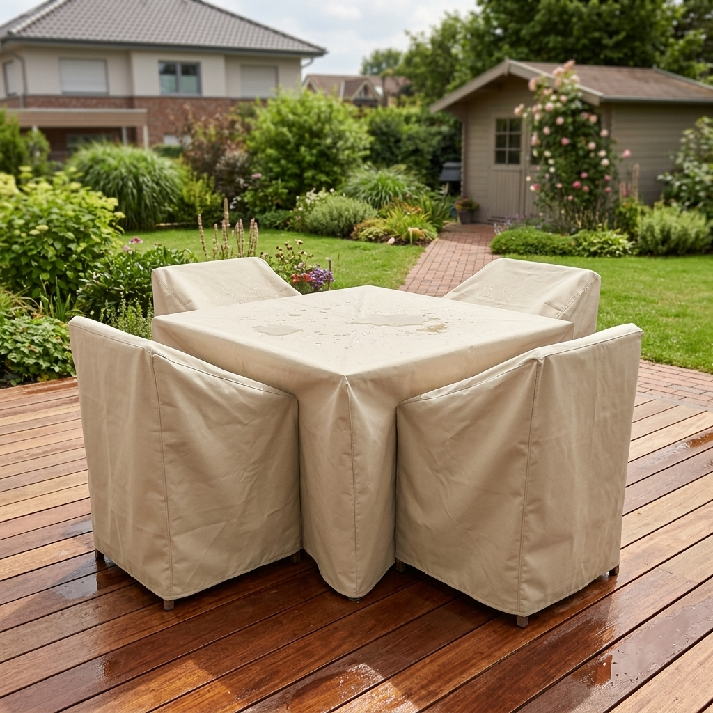Maßgefertigte Gartenmöbelhülle